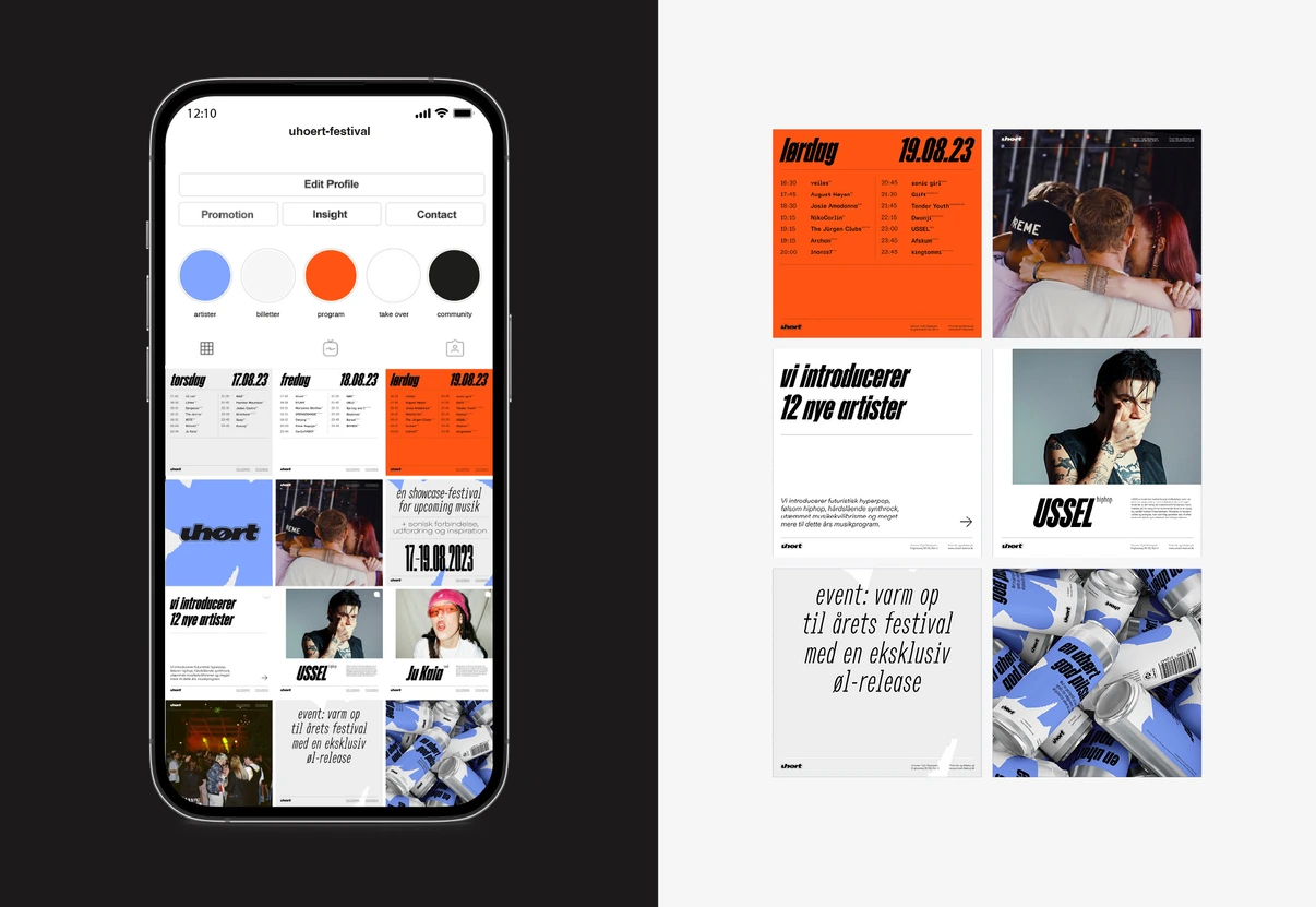 UHØRT REBRANDING - WEBSTUDIOUAE